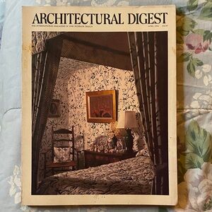 Architectural Digest April 1984 Magazine